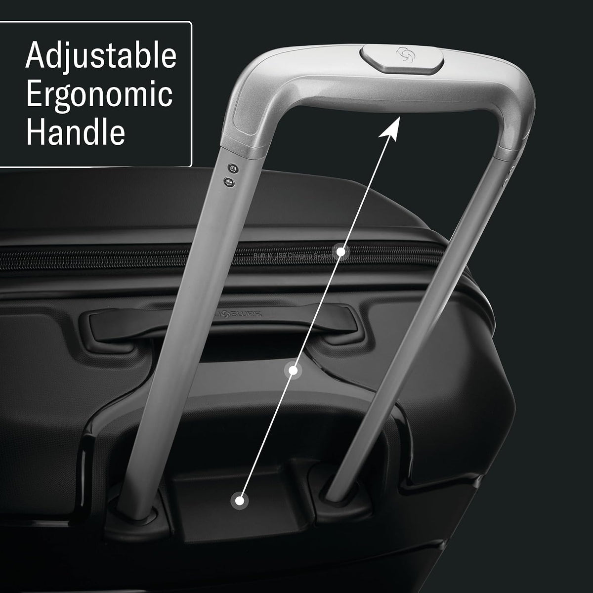 Samsonite Freeform de carcasa rígida expandible con ruedas giratori...