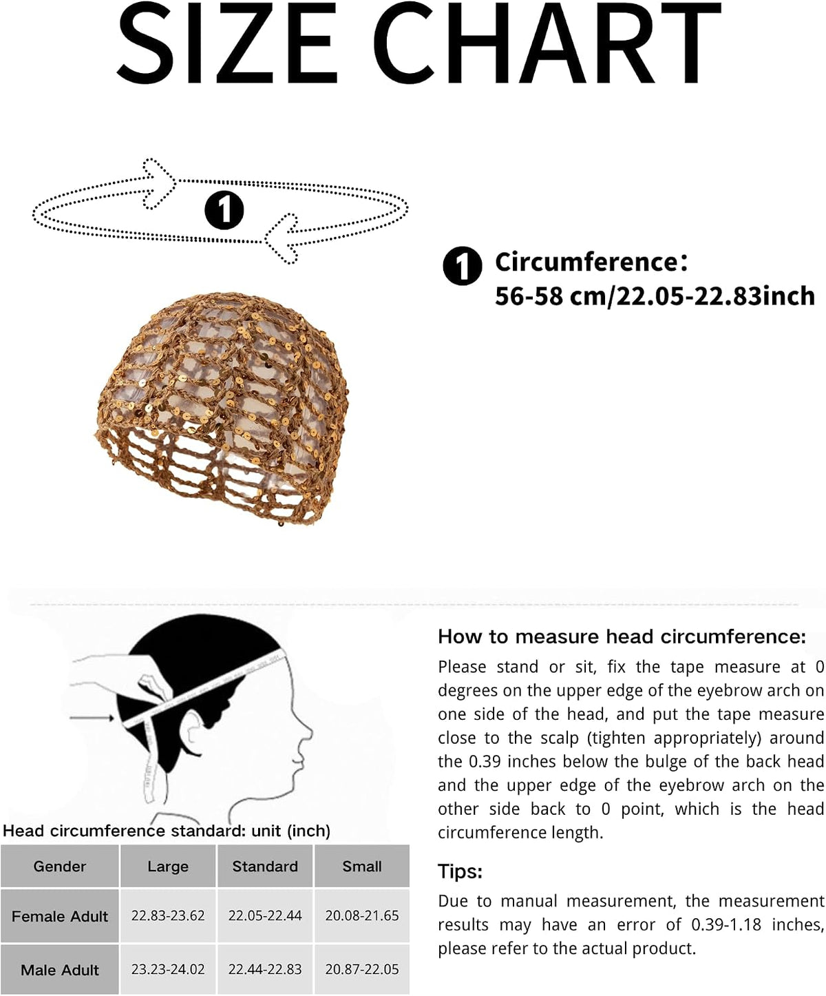 Julpsk Gorro de verano con lentejuelas con purpurina para mujer, so...