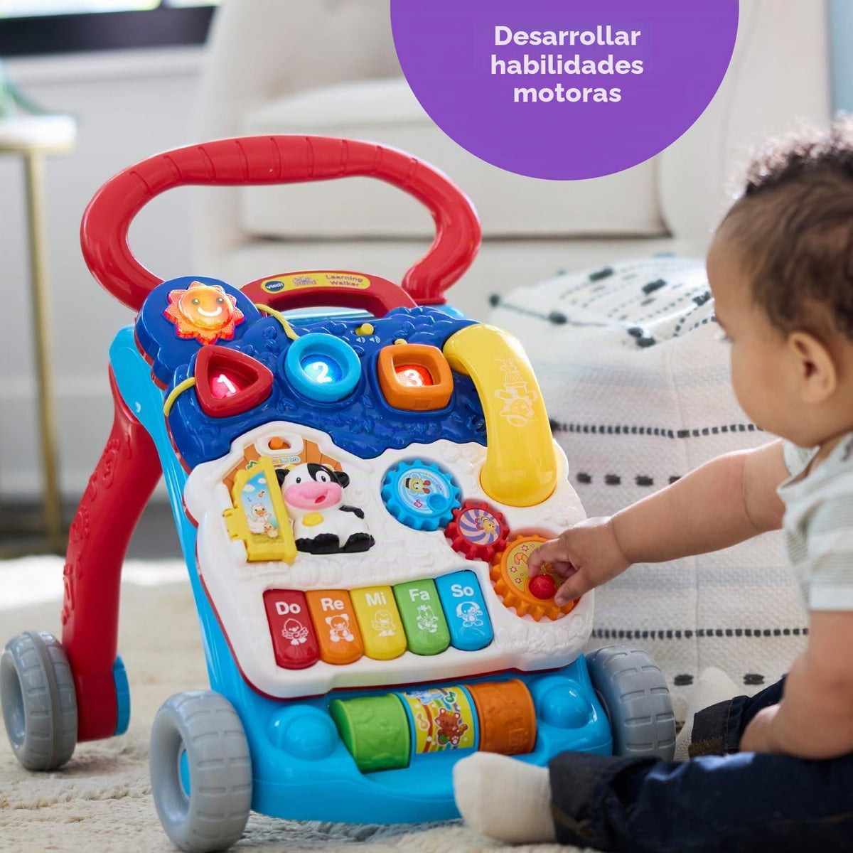 VTech Andador de Aprendizaje de Sentado a de Pie (Empaque Libre de...