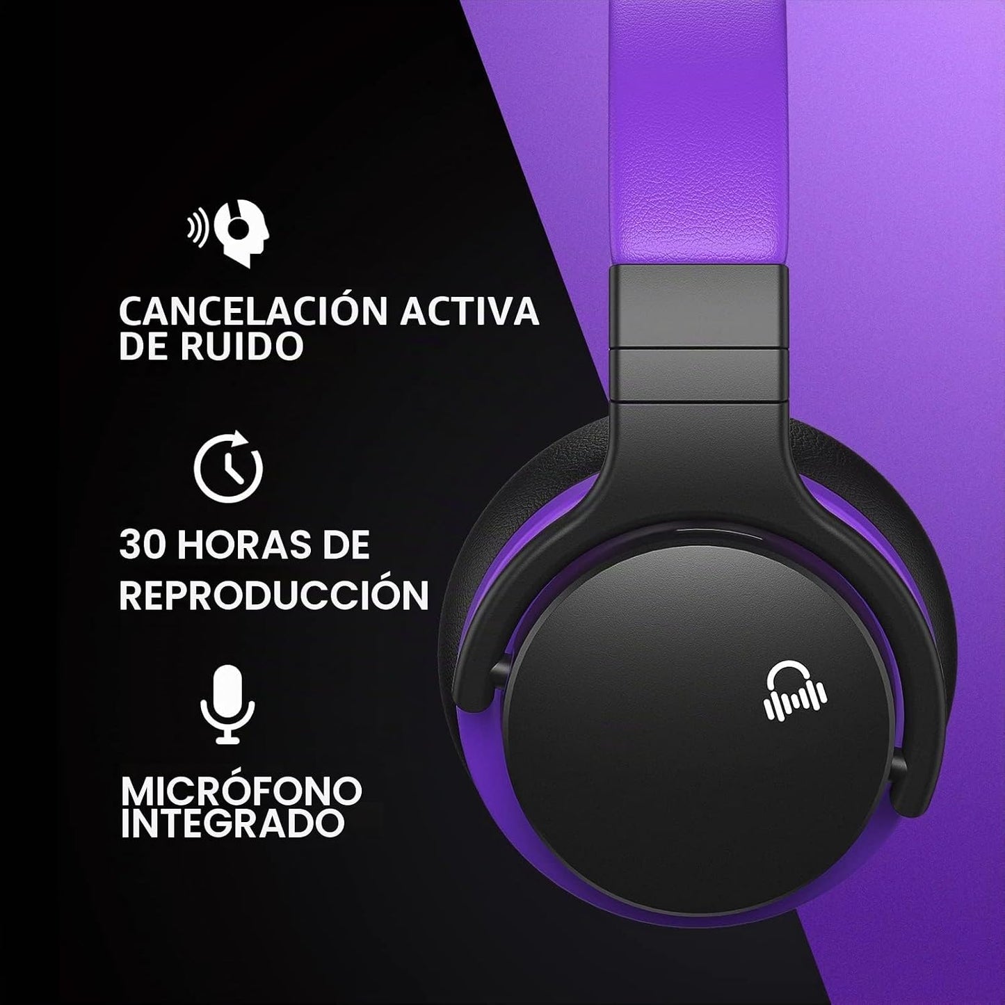 Million Sold - Auriculares clásicos E7 con cancelación activa de ru...