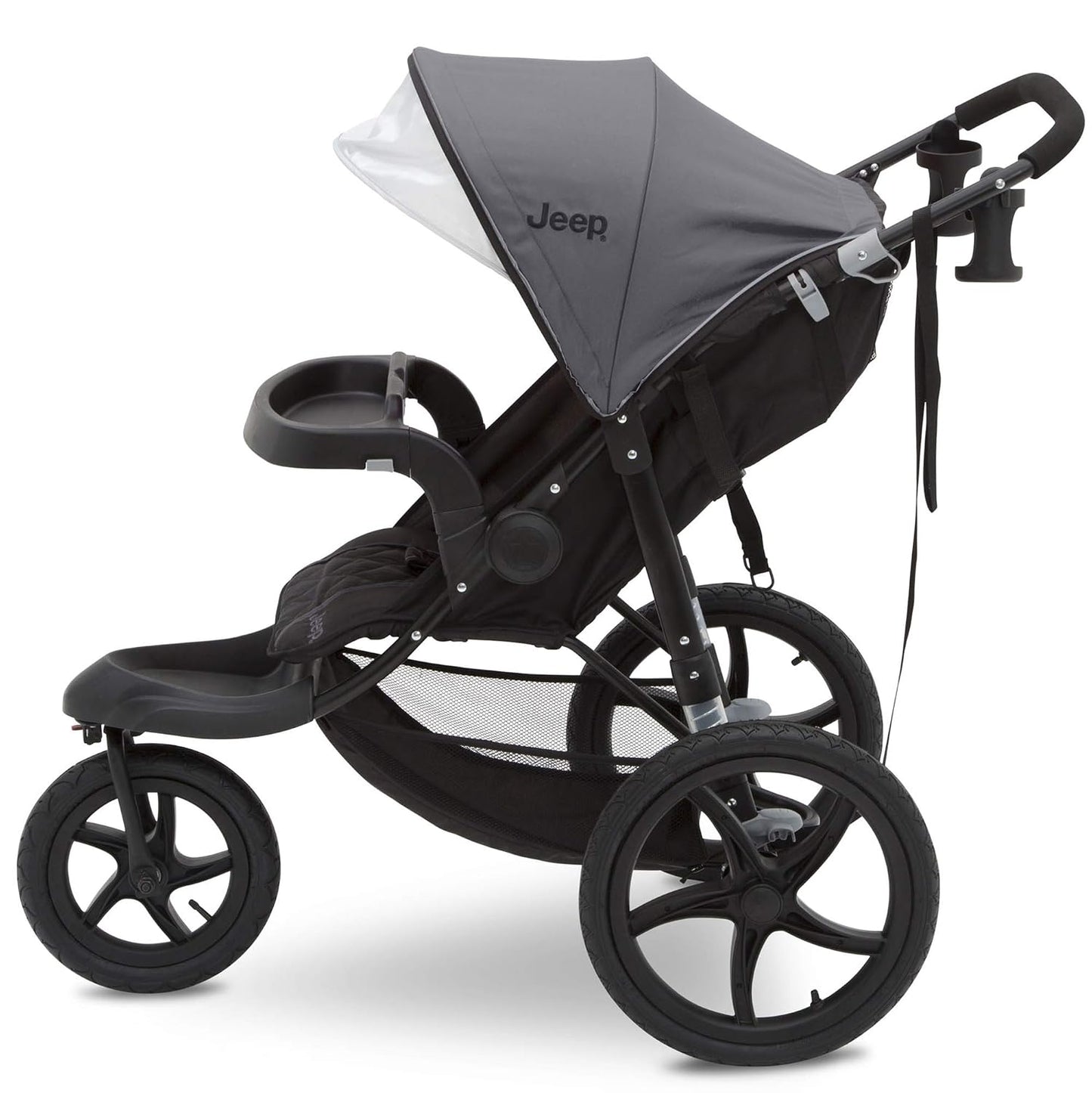 Cochecito de jogging clásico Jeep por Delta Children, gris