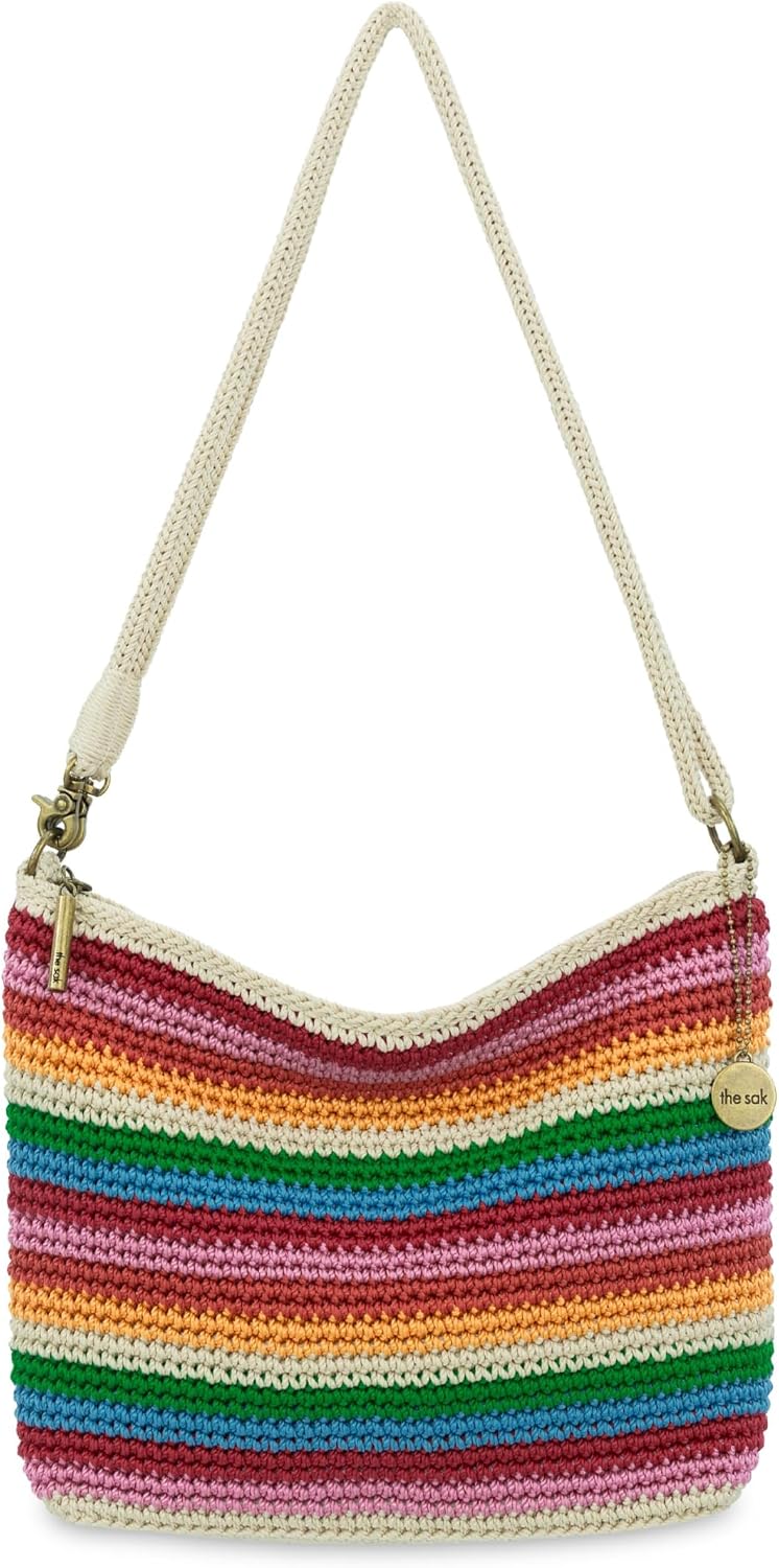 The Sak Lumi Convertible Crossbody - Bolso de mano 3 en 1 de ganchi...