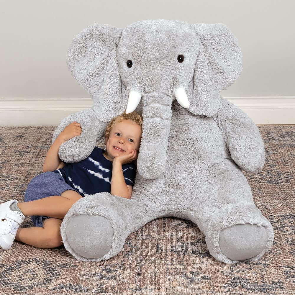 Vermont Teddy Bear Peluche de elefante gigante de 4 pies | USA Bear...