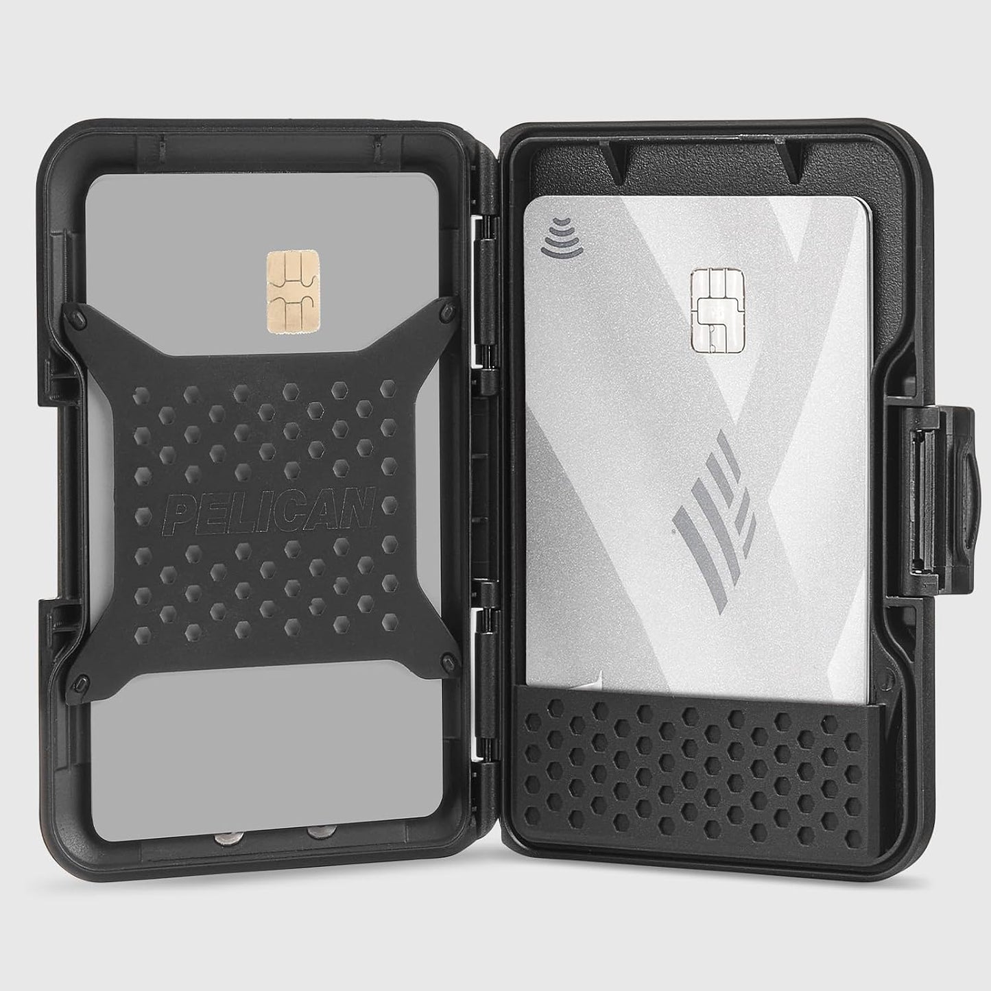 Pelican Billetera\/Tarjetero magnético con bloqueo RFID - Negro | T...