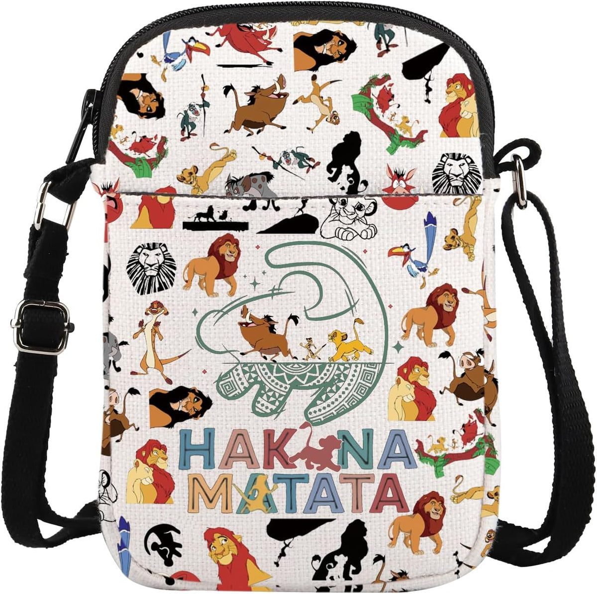 ENSIANTH Bolsa cruzada de película de dibujos animados Kingdom, bol...