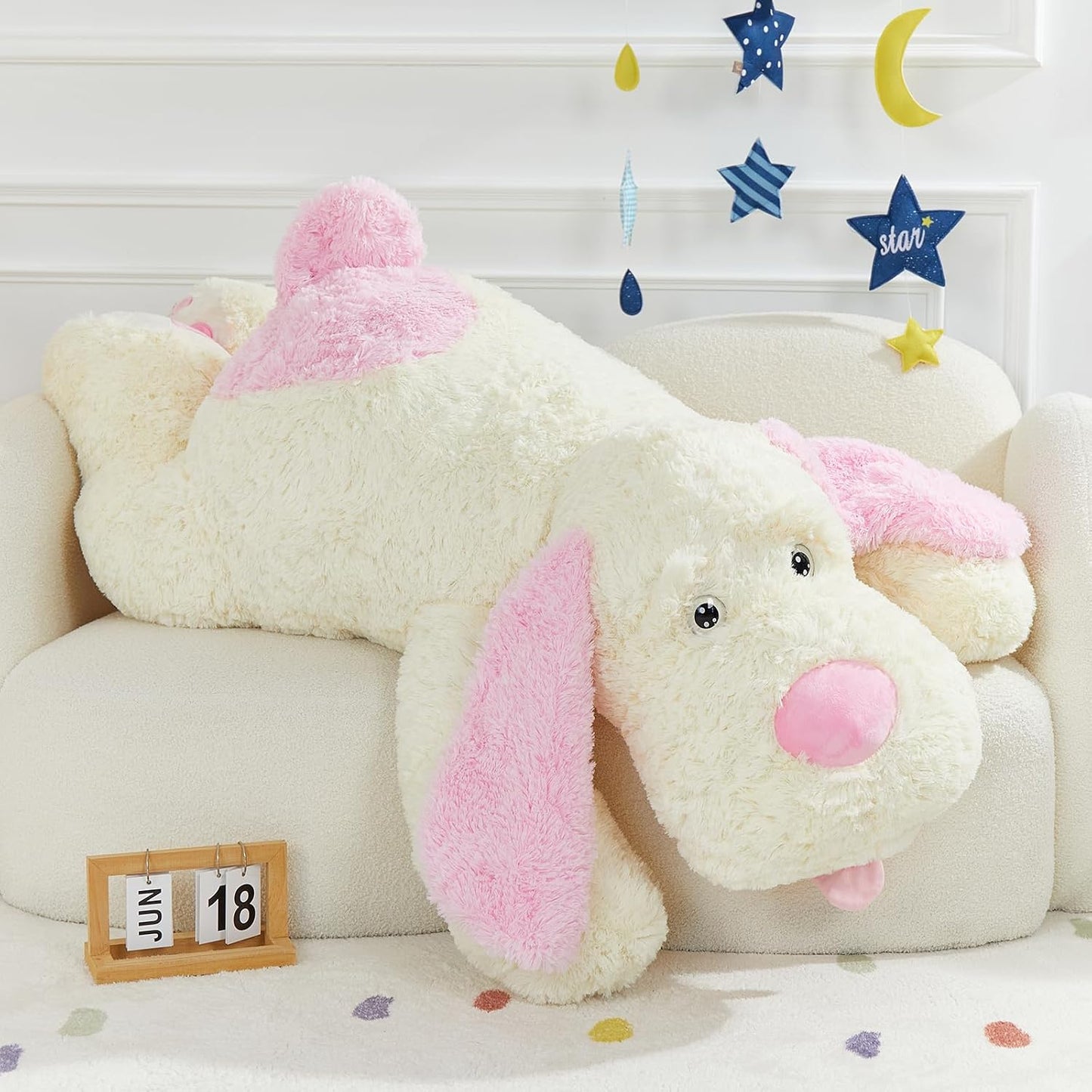 MaoGoLan Peluche Gigante de Perro Cachorro de 52 pulgadas, Ultra Su...
