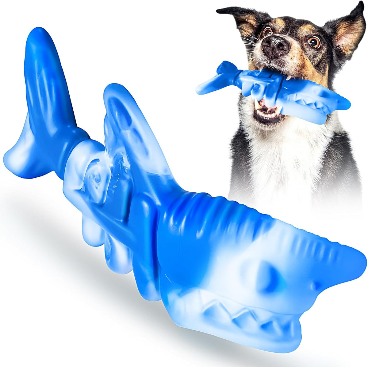 PETSTA - Juguetes para morder para perros masticadores agresivos, j...