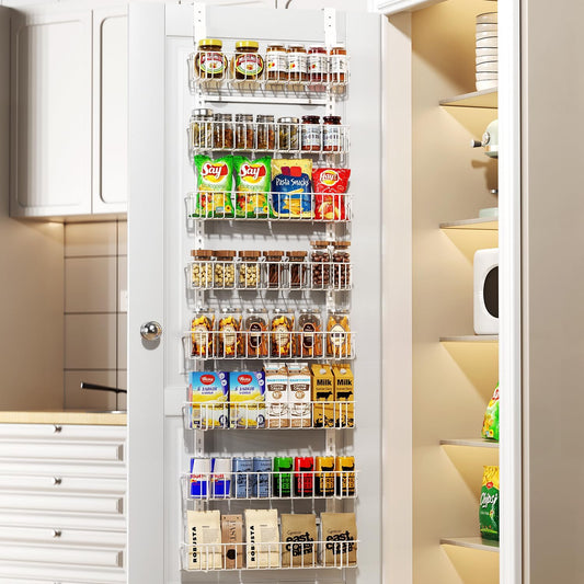 Delamu Organizador Ajustable para Puerta de Gabinete, Organizador d...