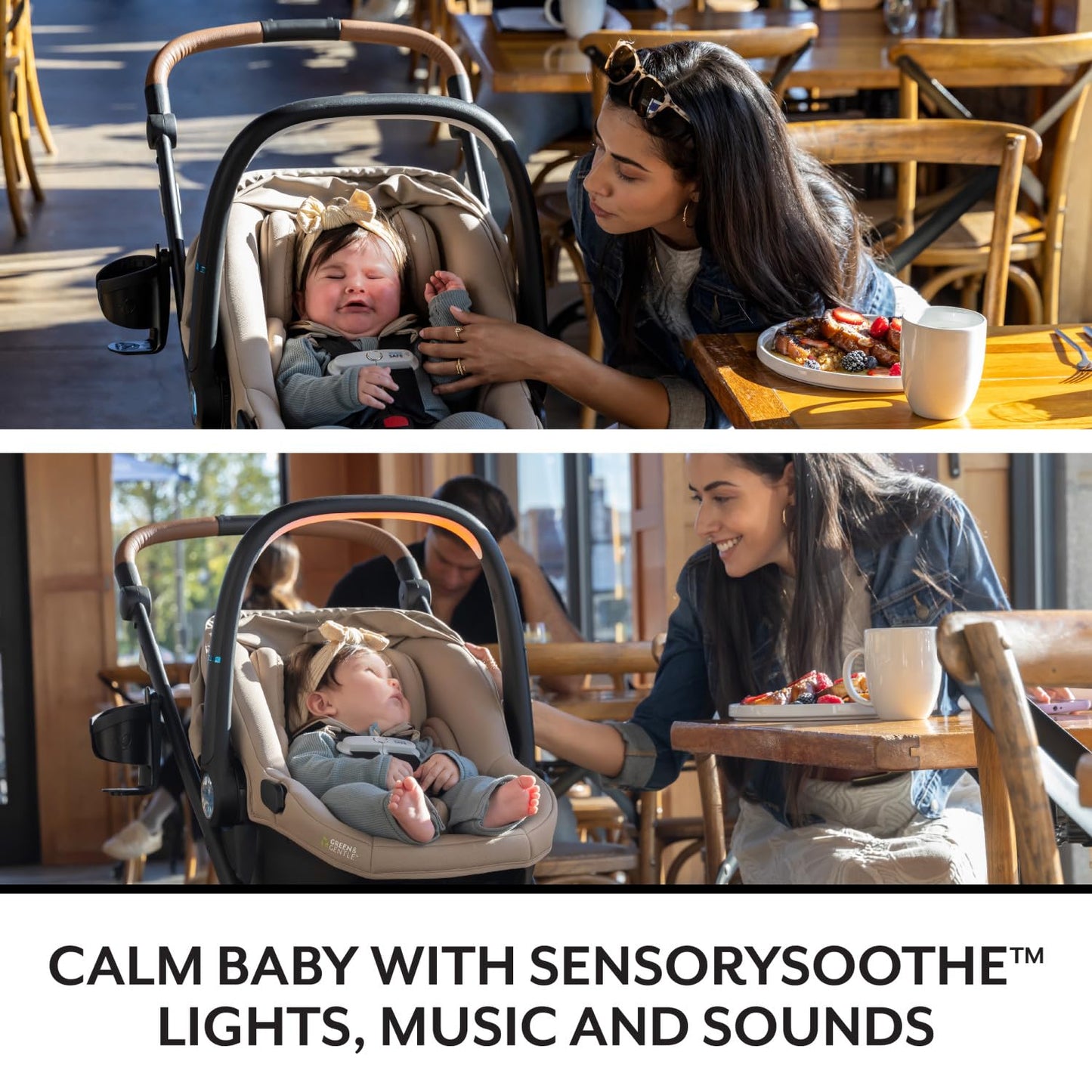 Evenflo Shyft Intuiti+ Sistema de viaje con asiento giratorio Revol...
