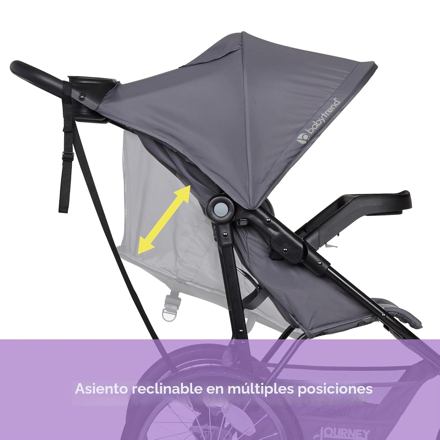 Baby Trend Journey - Cochecito para correr, gris estelar | Sistema...