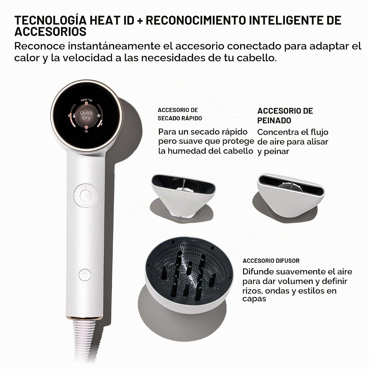 T3 Aire IQ Kit de secador de pelo con concentrador de secado rápido...