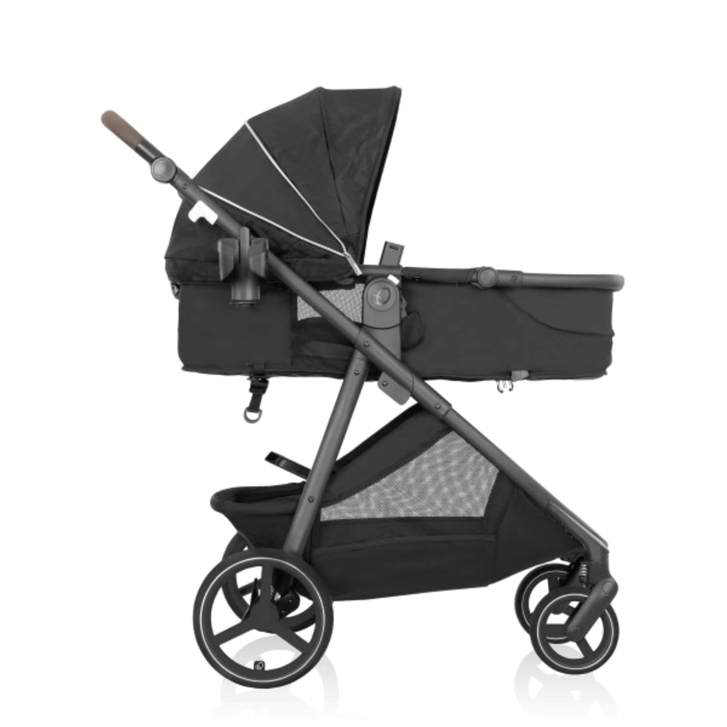 Cochecito Evenflo Shyft Intuiti+ (Dubhan Black) | 6 modos de uso, d...