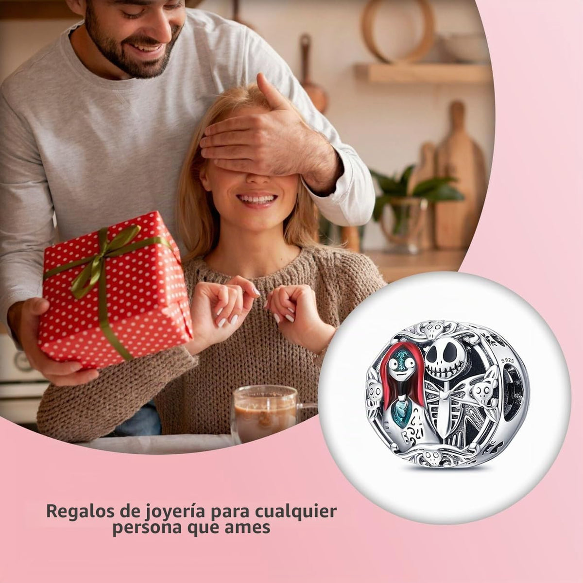 TCZNAF Colgantes colgantes para pulsera: colgante de joyería de Hal...