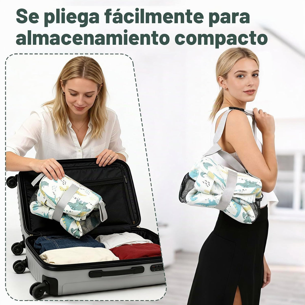 Funda de asiento de carrito de compras para bebé niña y niño, funda...