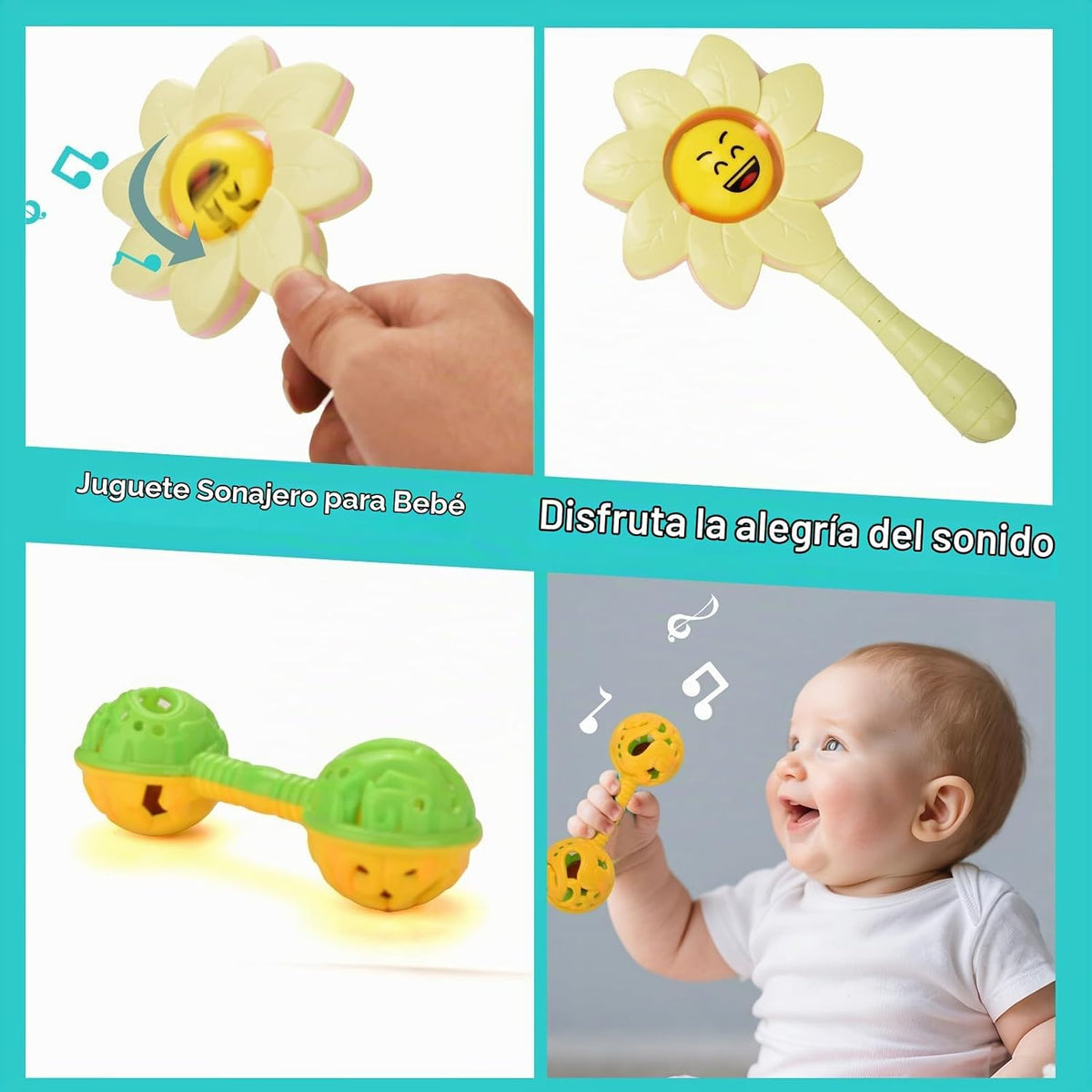Juguetes para Bebés de 6 a 12 Meses 9 en 1 Montessori Juguetes de D...