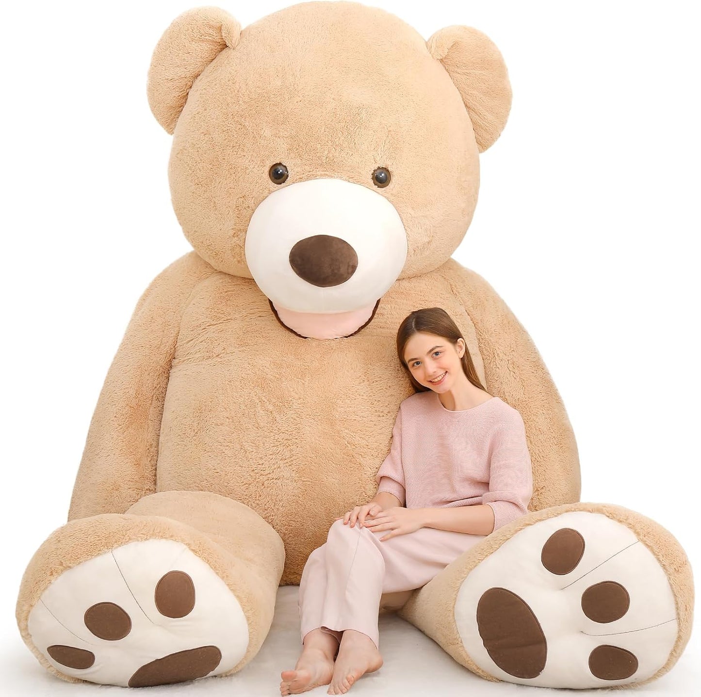 MaoGoLan Oso de peluche gigante enorme de 8.5 pies suave y tierno p...