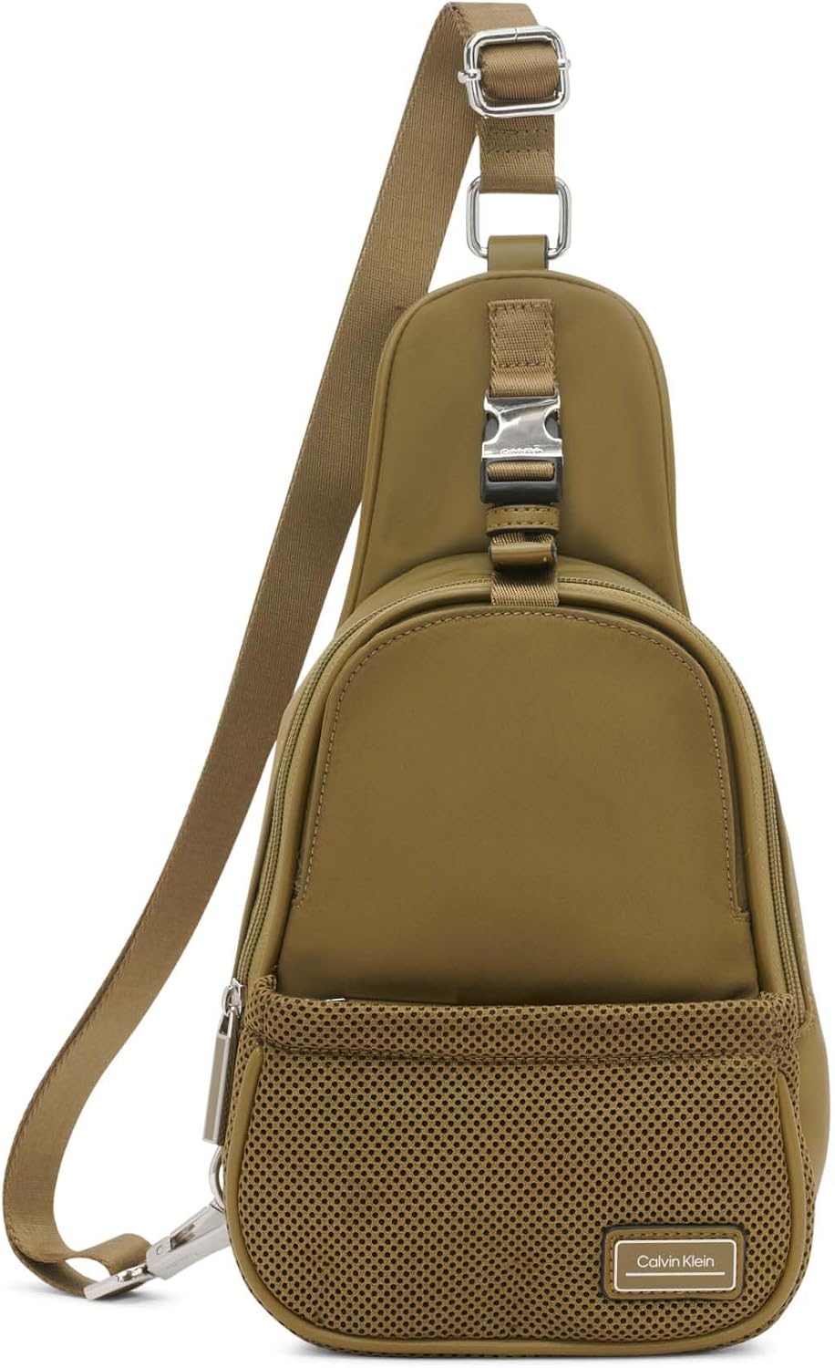 Calvin Klein Jessie Mochila organizacional, rama de oliva, talla única
