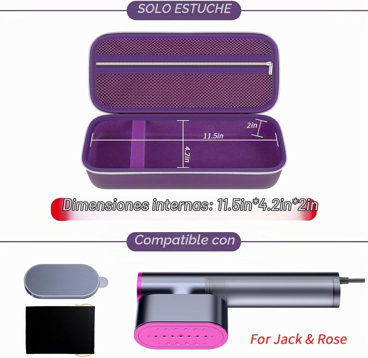 Againmore Estuche para Vaporizador Compatible con Jack &amp; Rose\/...