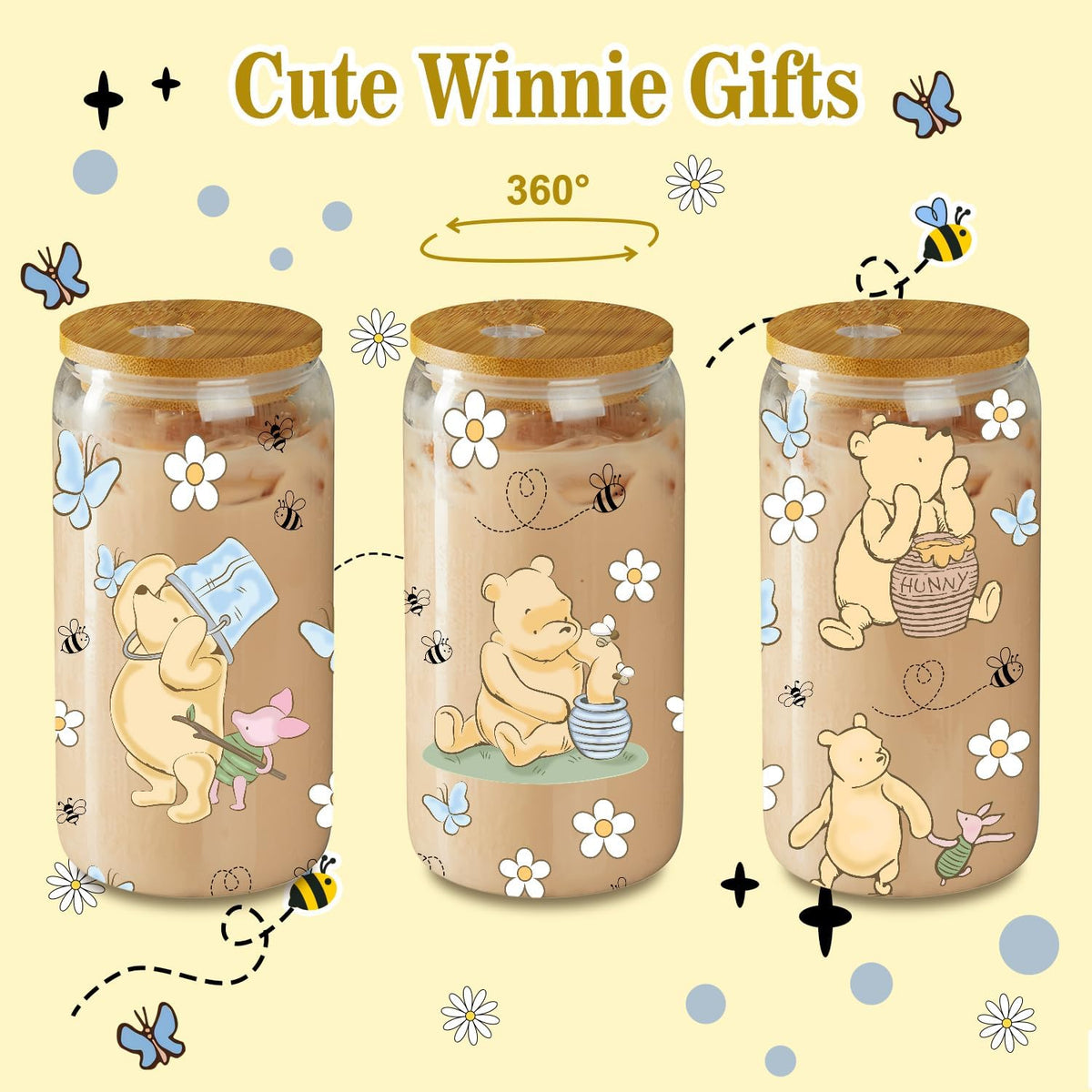 Regalos de agradecimiento de Winnie, regalos de amistad The Pooh, r...