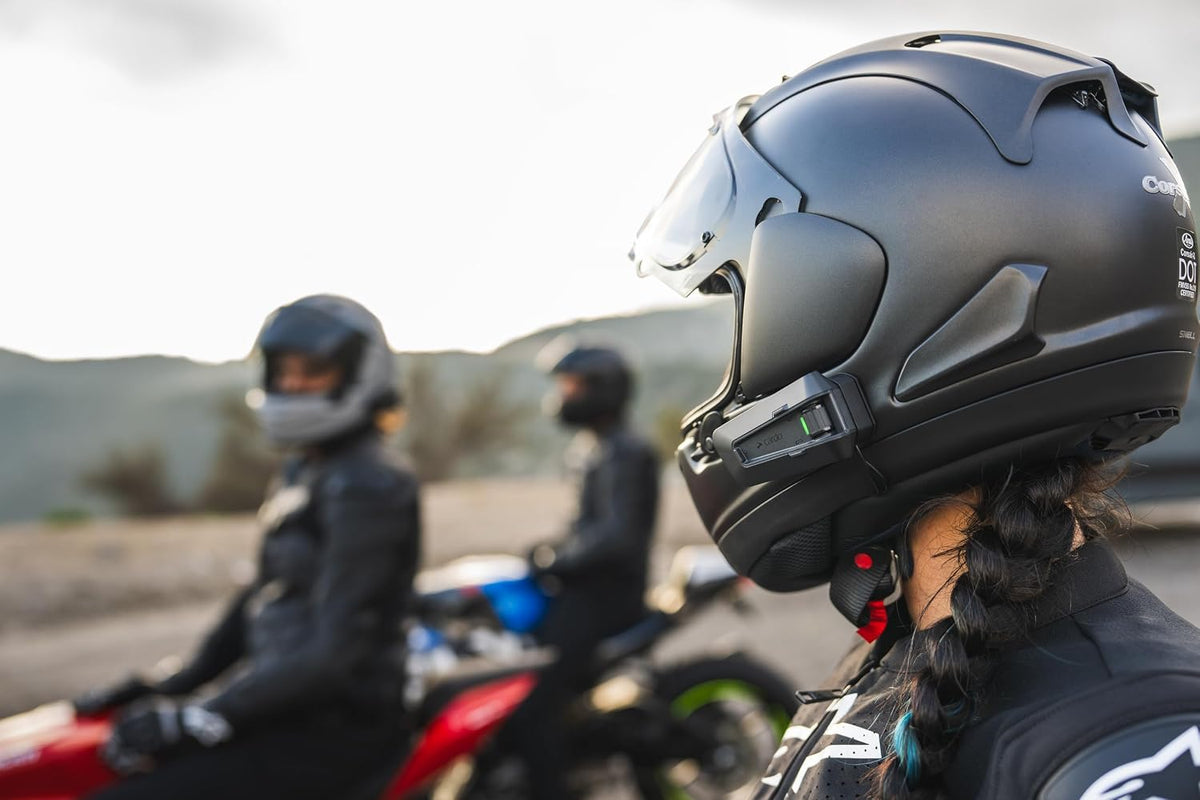 Cardo PACKTALK PRO - Sistema de comunicación para casco de motocicl...