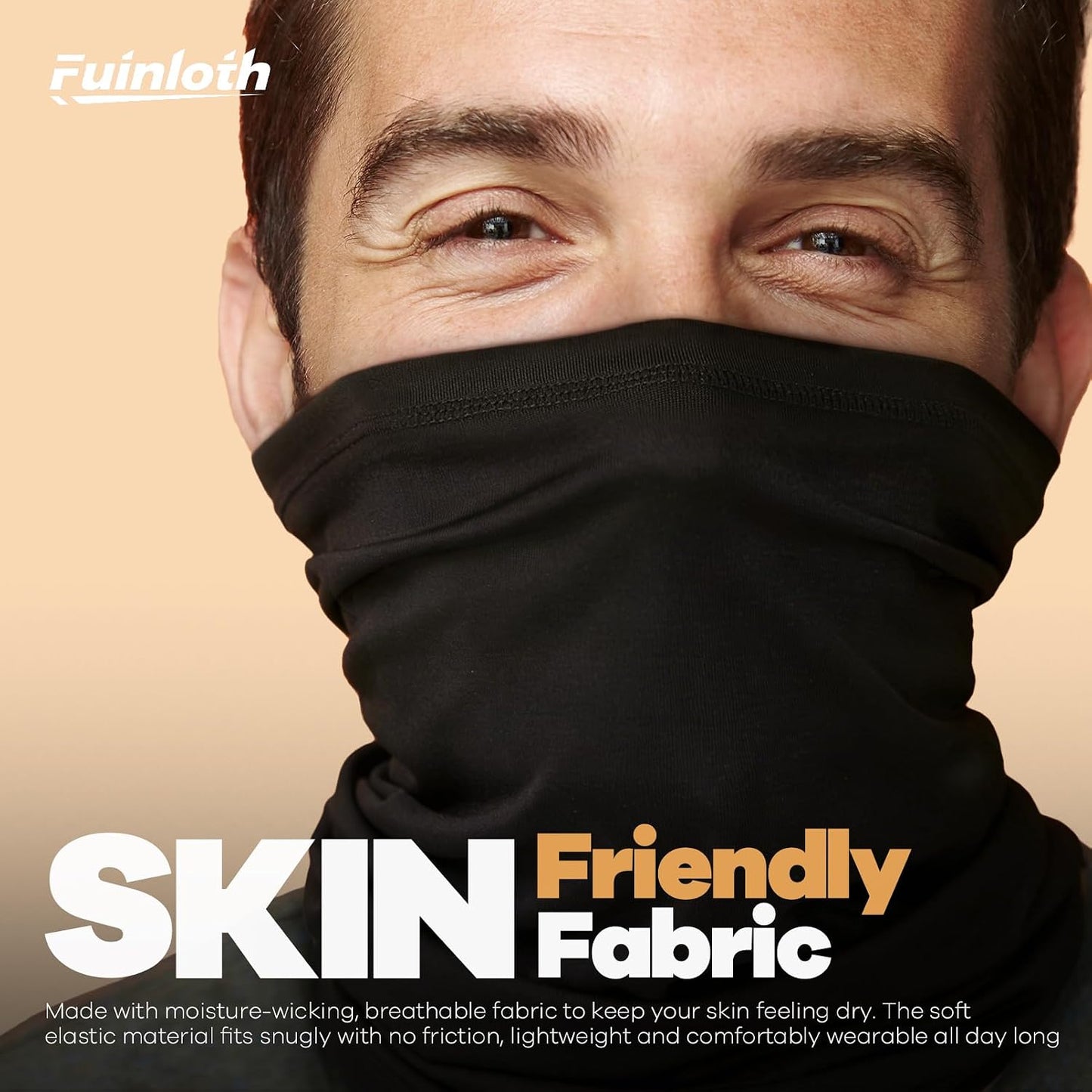 Fuinloth Polaina para el cuello, paquete de 6 unidades de máscara f...
