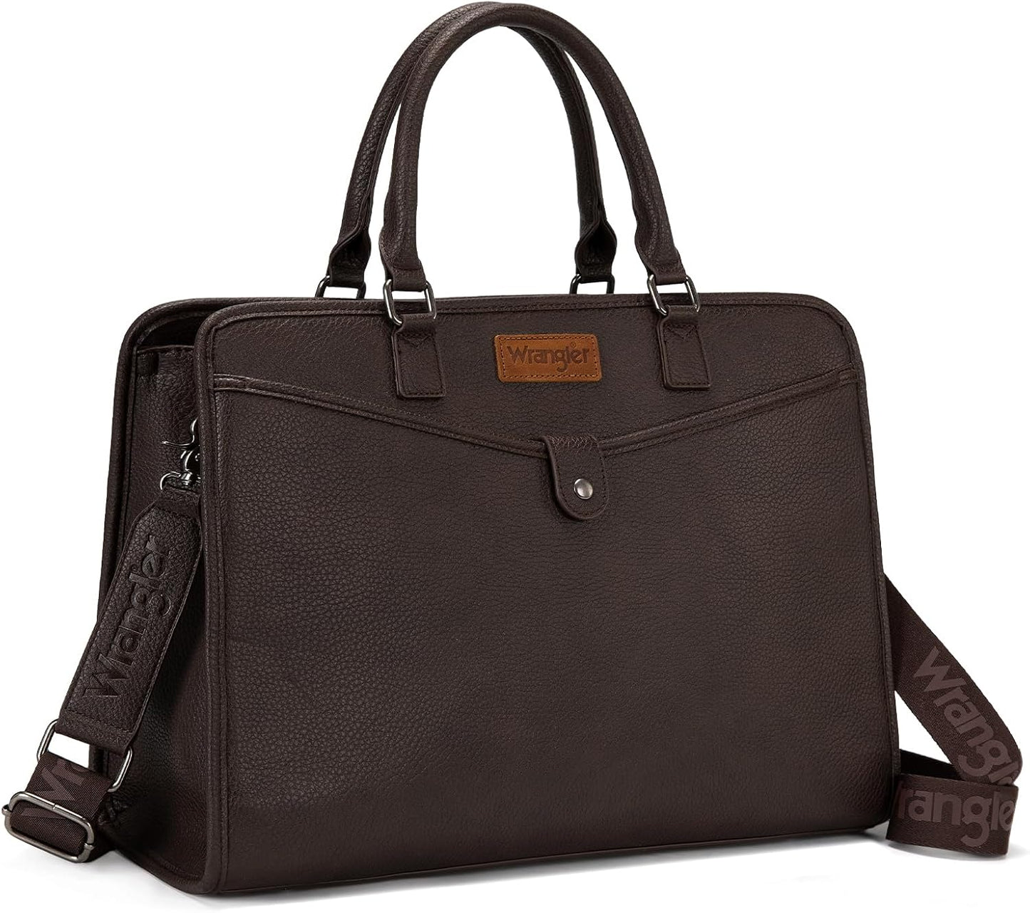 Wrangler - Bolsa de mano para laptop de 15.6 pulgadas, para uso dia...