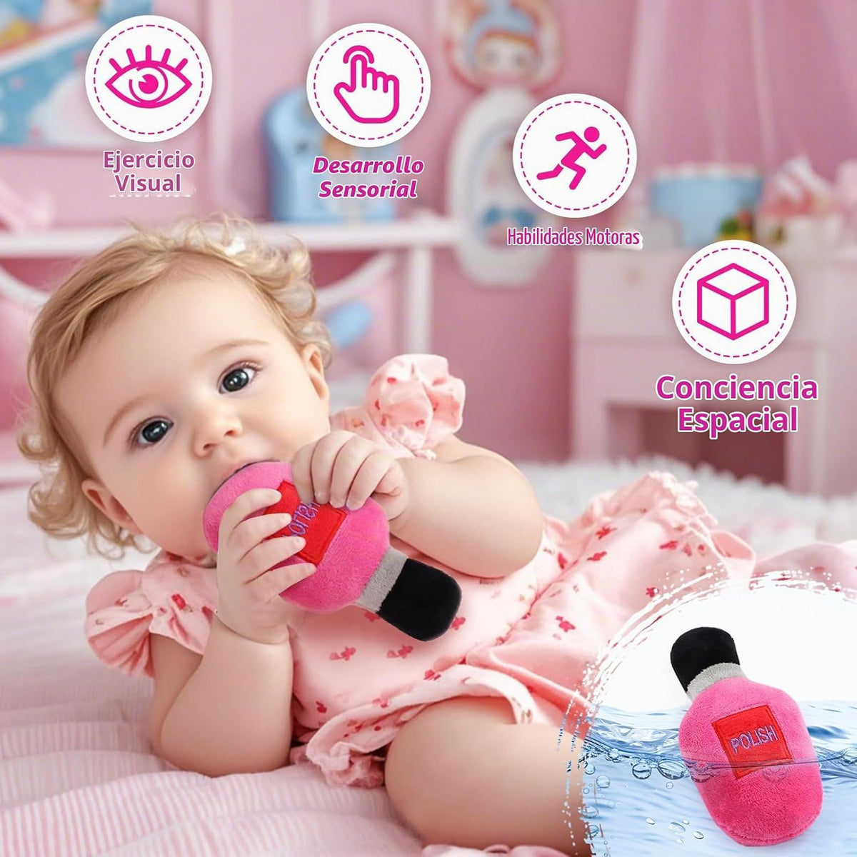 Golray Bolso de Peluche para Niñas Pequeñas Juguete de Juego de Sim...