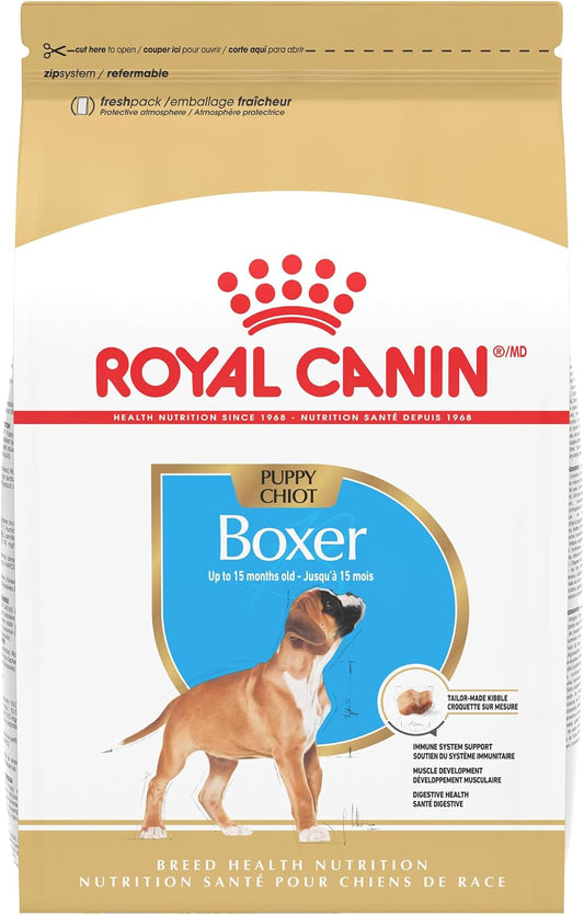ROYAL CANIN Boxer Puppy - Alimento seco para perros, bolsa de 30 li...
