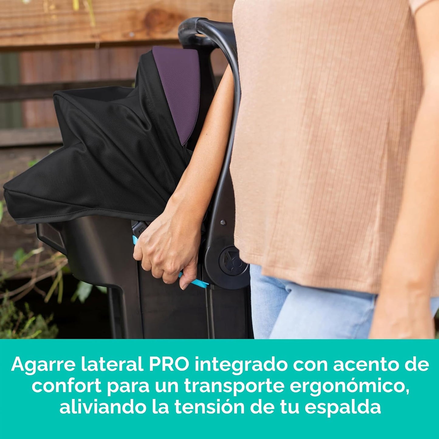 Baby Trend Asiento de automóvil para bebé de elevación segura, Dash...