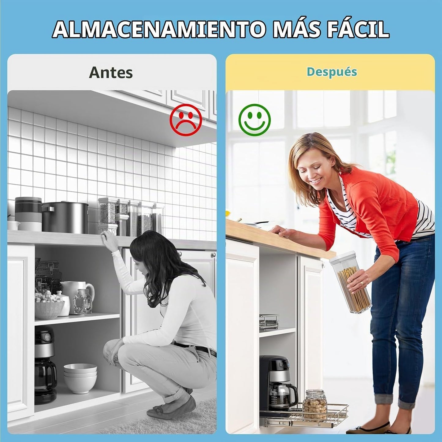 ZOINLIY Organizador de armario extraíble, versátil organizador de c...