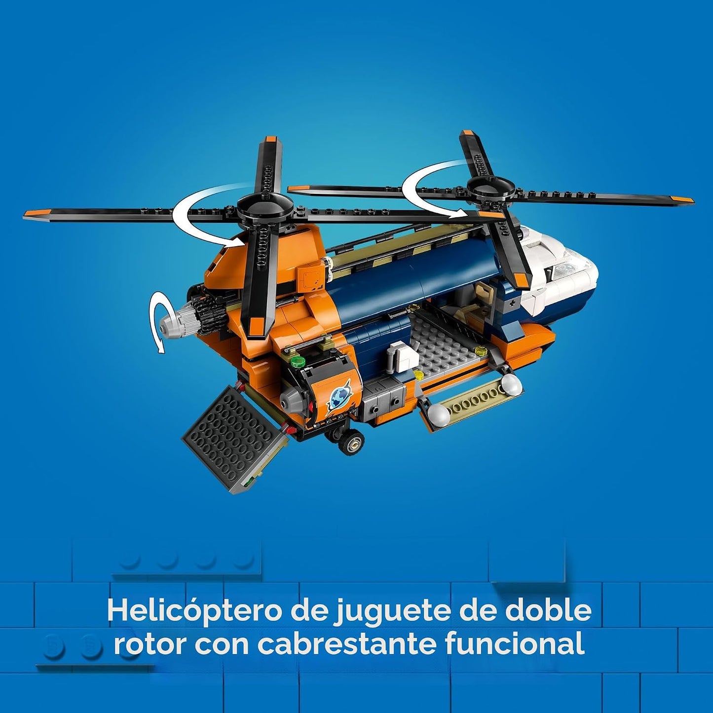 LEGO City Jungle Explorer - Helicóptero de juguete explorador de la...