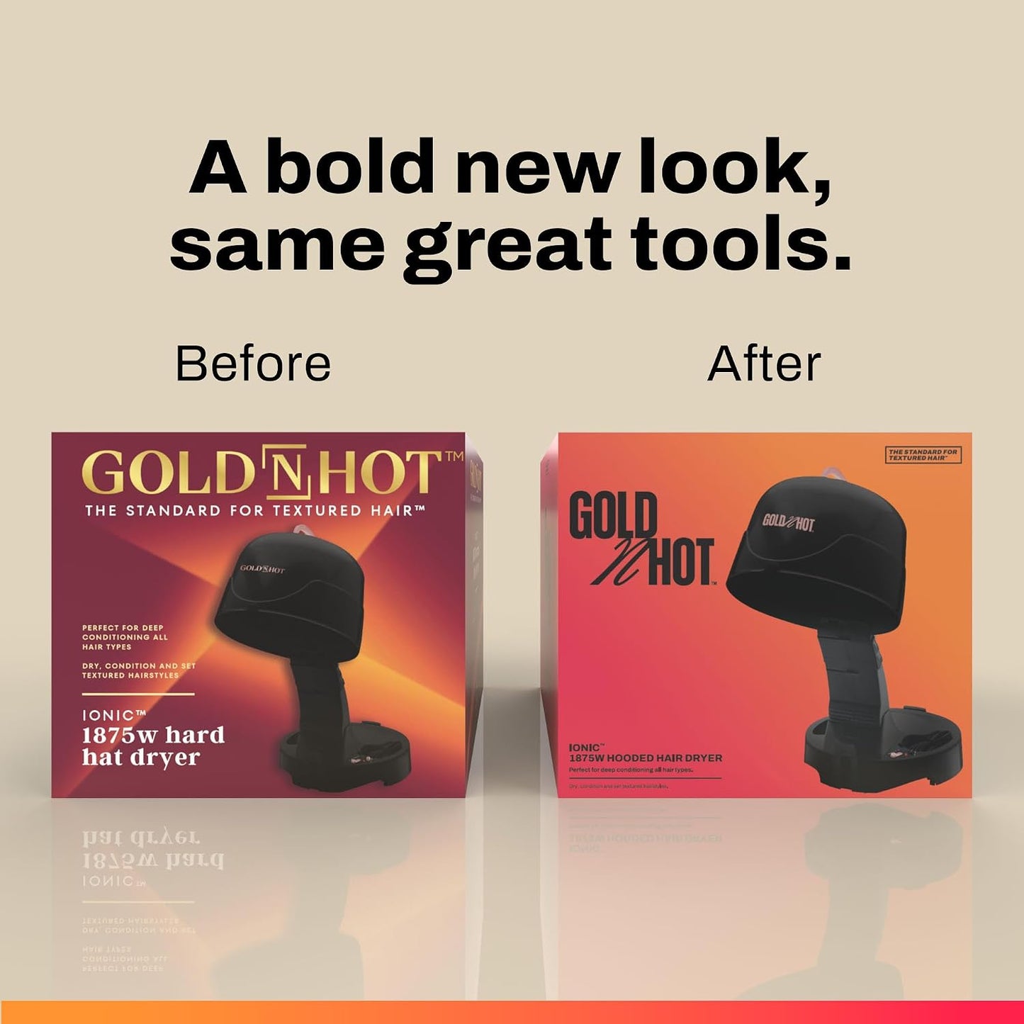 GOLD N HOT Secador de pelo profesional para salón de 1875 vatios |...