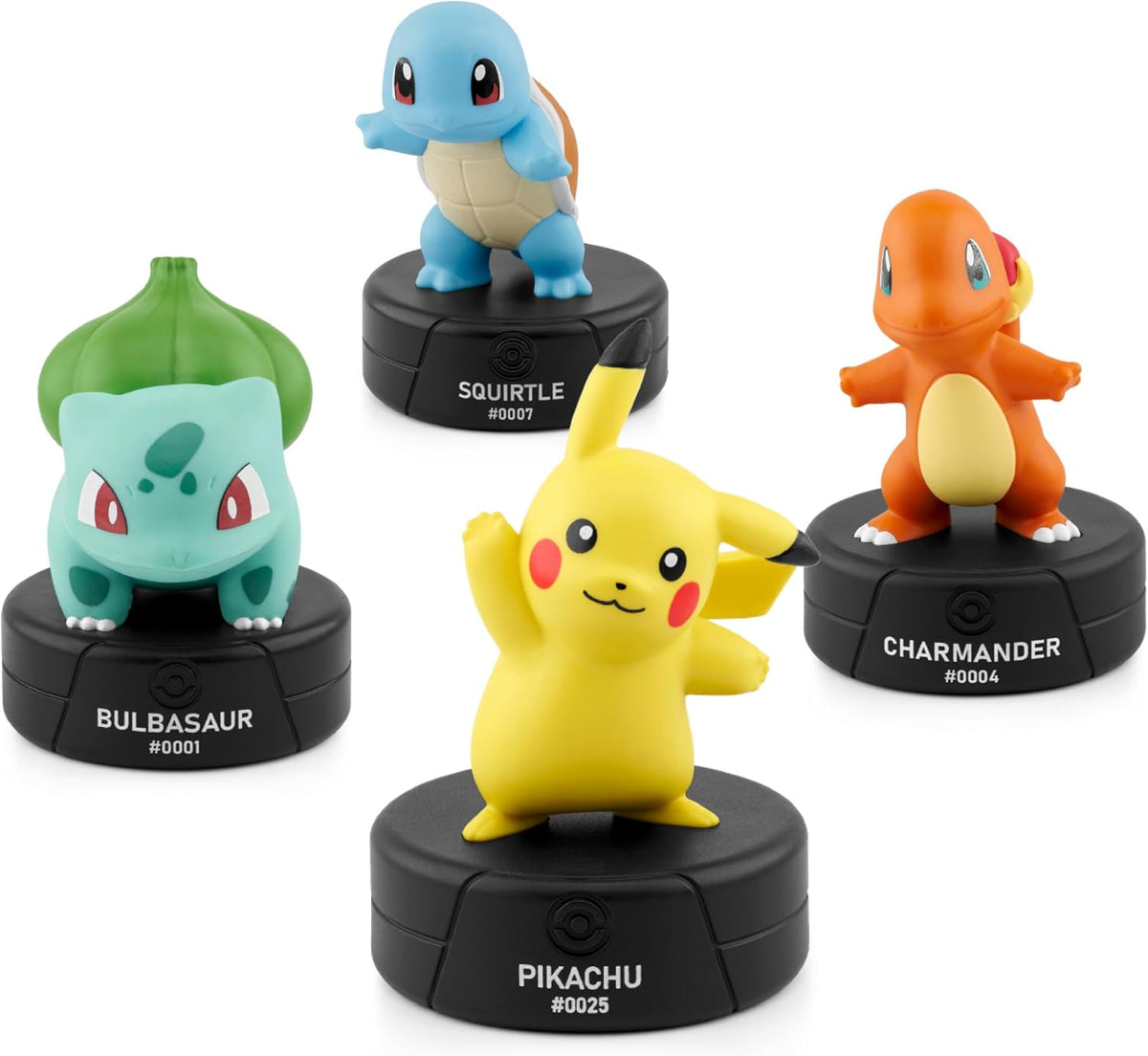 Tonies Pokémon Audio - Juego de 4 figuras de juguete, Pikachu, Squi...