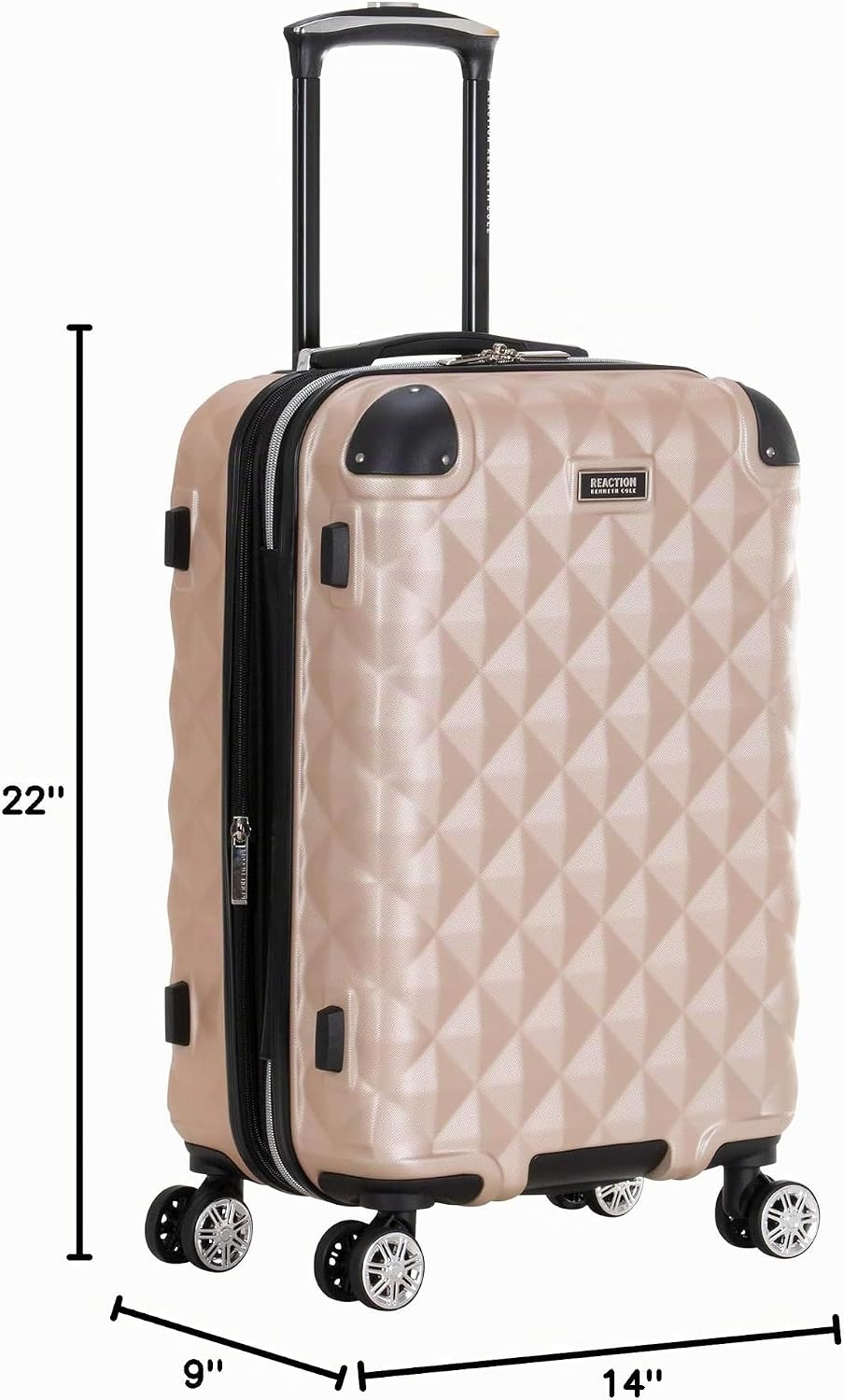 Kenneth Cole REACTION Diamond Tower - Colección de equipaje ligero...