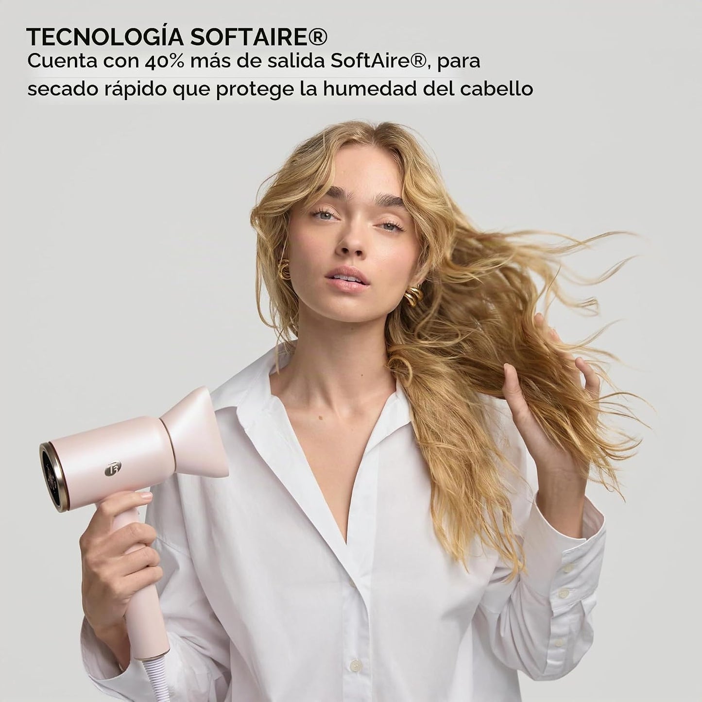 T3 Aire IQ Kit de secador de pelo con concentrador de secado rápido...