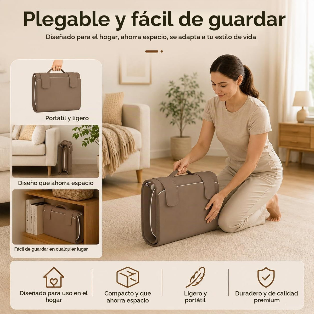Alfombrilla de masaje de cuerpo completo con almohada de masaje de...