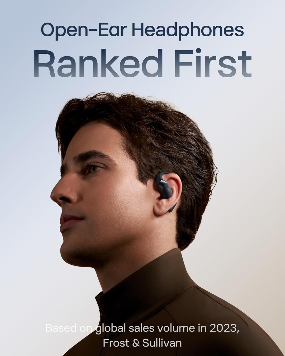 SHOKZ Nuevos auriculares OpenFit 2+ de oreja abierta, habilitados p...