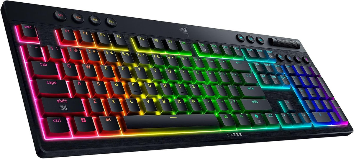 Razer BlackWidow V4 Teclado inalámbrico para juegos de perfil bajo...