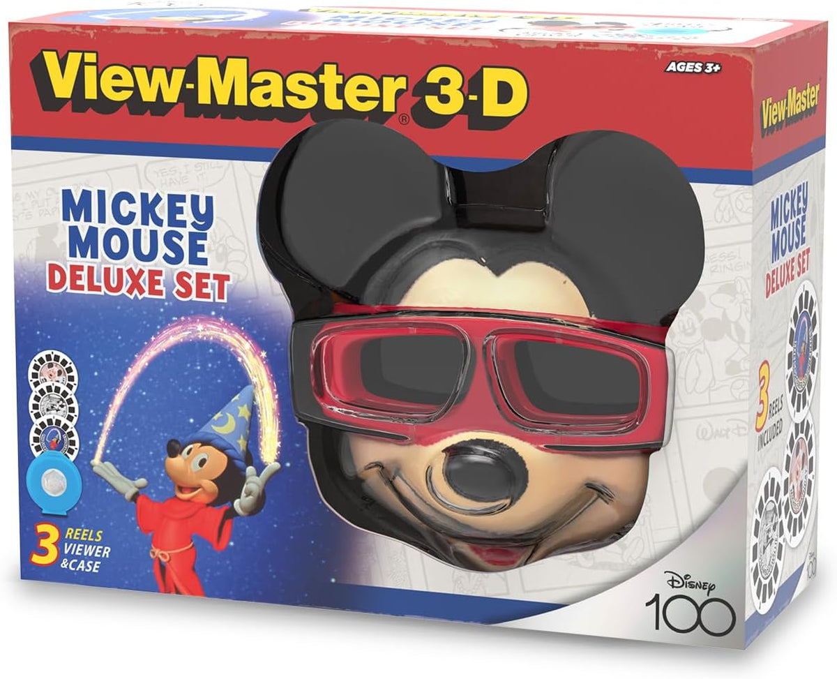 Set Deluxe de View-Master Mickey Mouse, Edición 100 de Disney - STE...