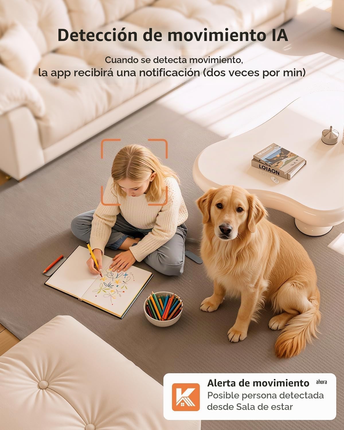 Cámaras 2K para seguridad del hogar, cámara de seguridad WiFi 5G y...