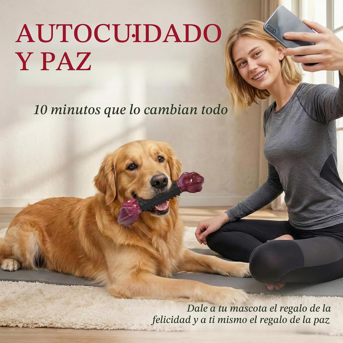 Apasiri Juguetes para perros para masticadores agresivos con sabor...