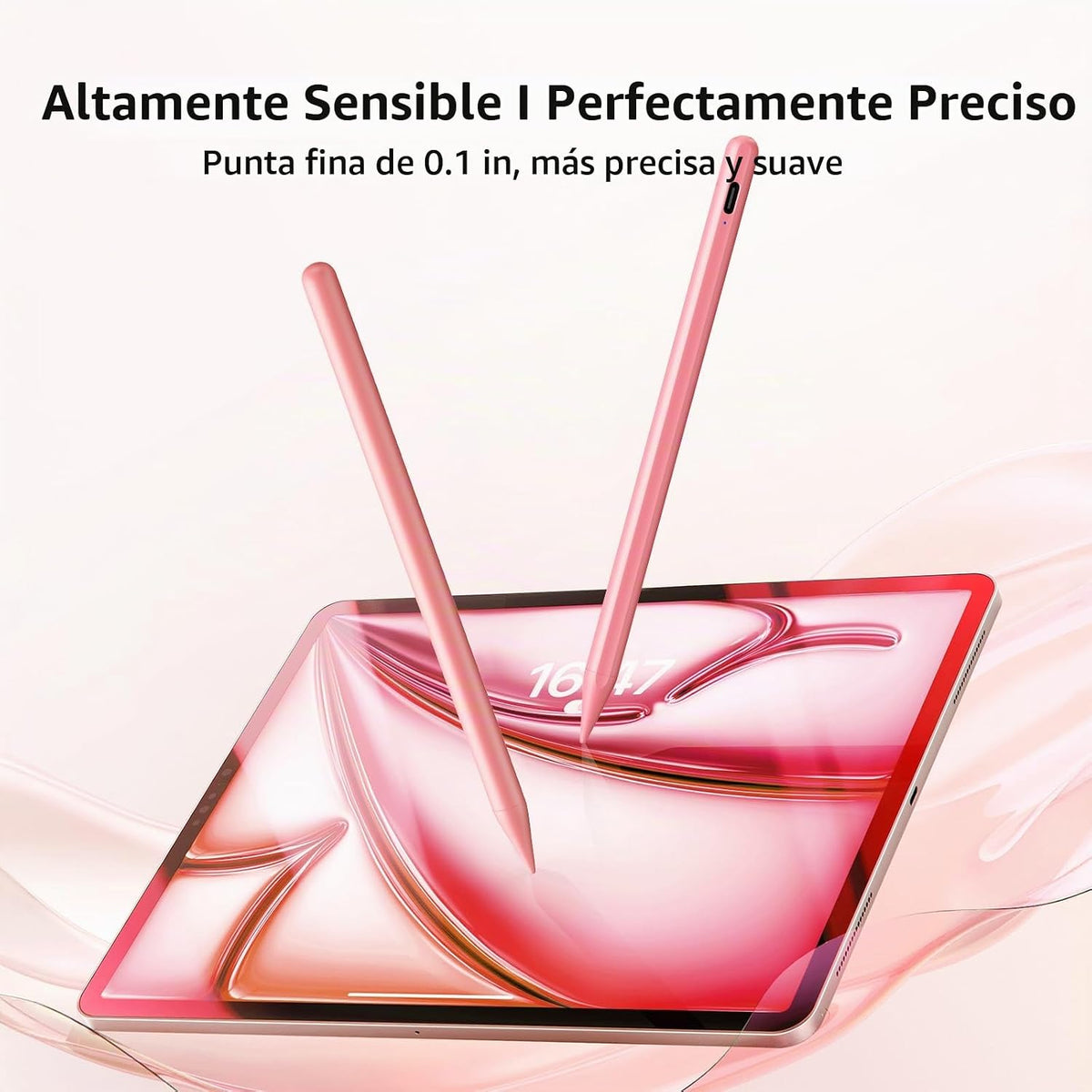 Lápiz óptico para iPad 6-11ª generación 2X carga rápida, rechazo de...