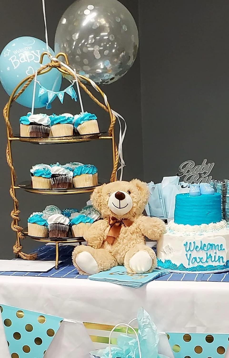 Quaakssi - Paquete de 5 osos de peluche pequeños de 14 pulgadas par...