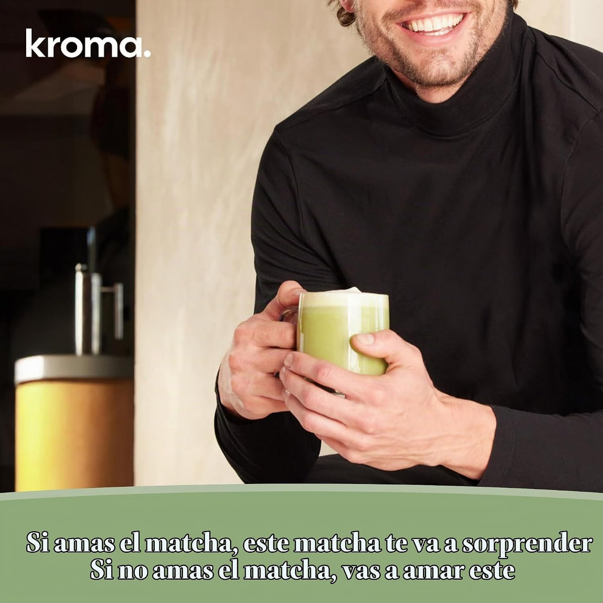 Polvo de Latte de Matcha Beauty de Kroma, 17g, 7 Porciones \u2013 T...