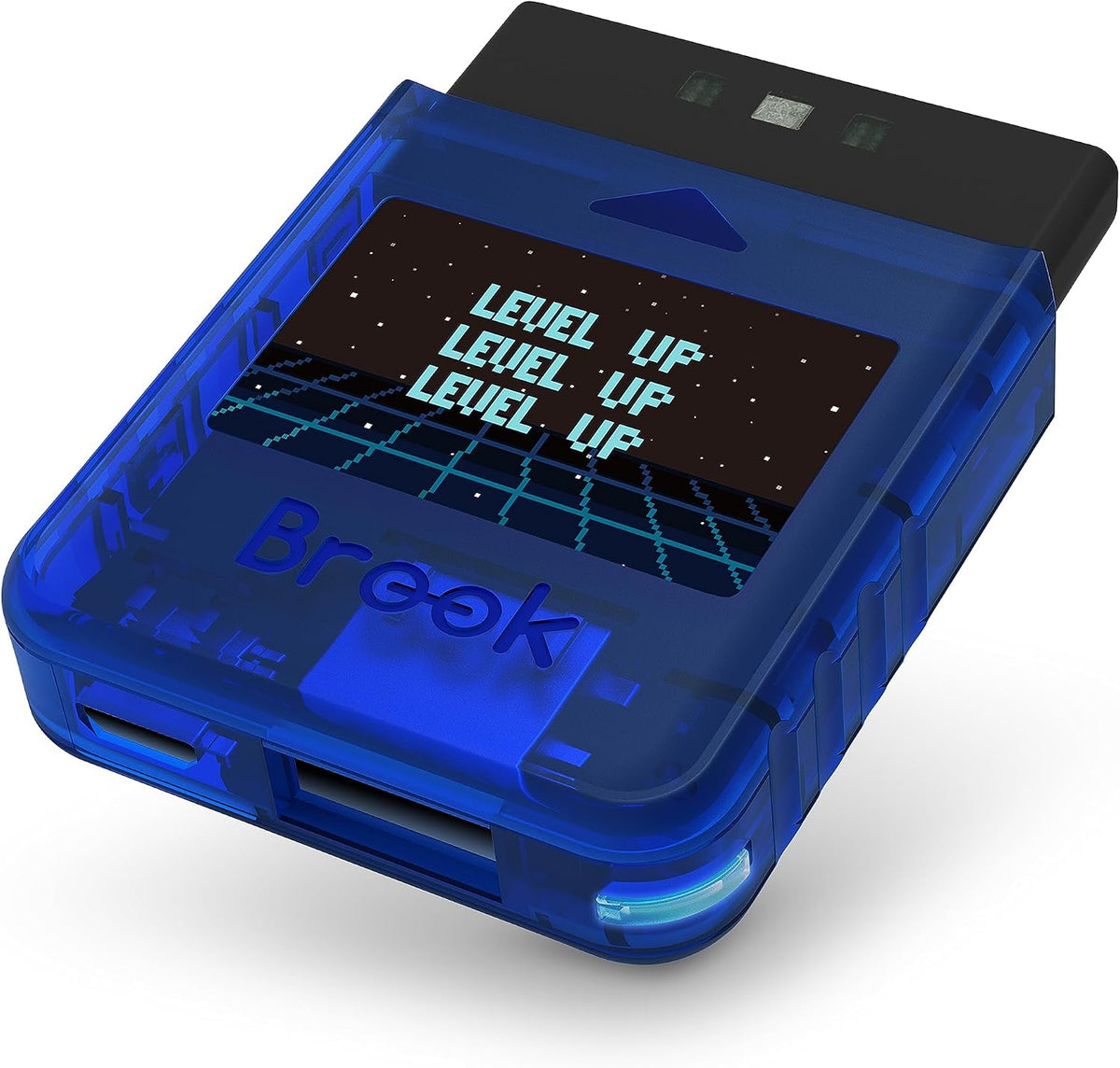 Brook Wingman PS2 Retro Converter Bundle - Azul estrellado y blanco...