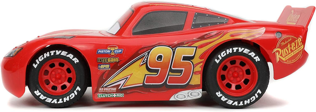 Jada Toys Pixar Cars 1:24 Lightning McQueen RC Coche de Control Rem...