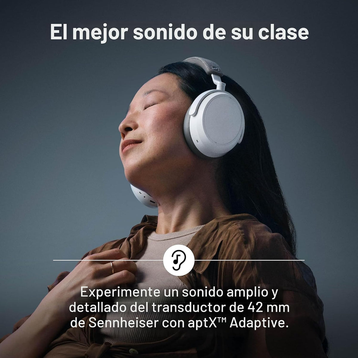 Sennheiser Momentum 4 Auriculares inalámbricos, ANC, batería de 60...