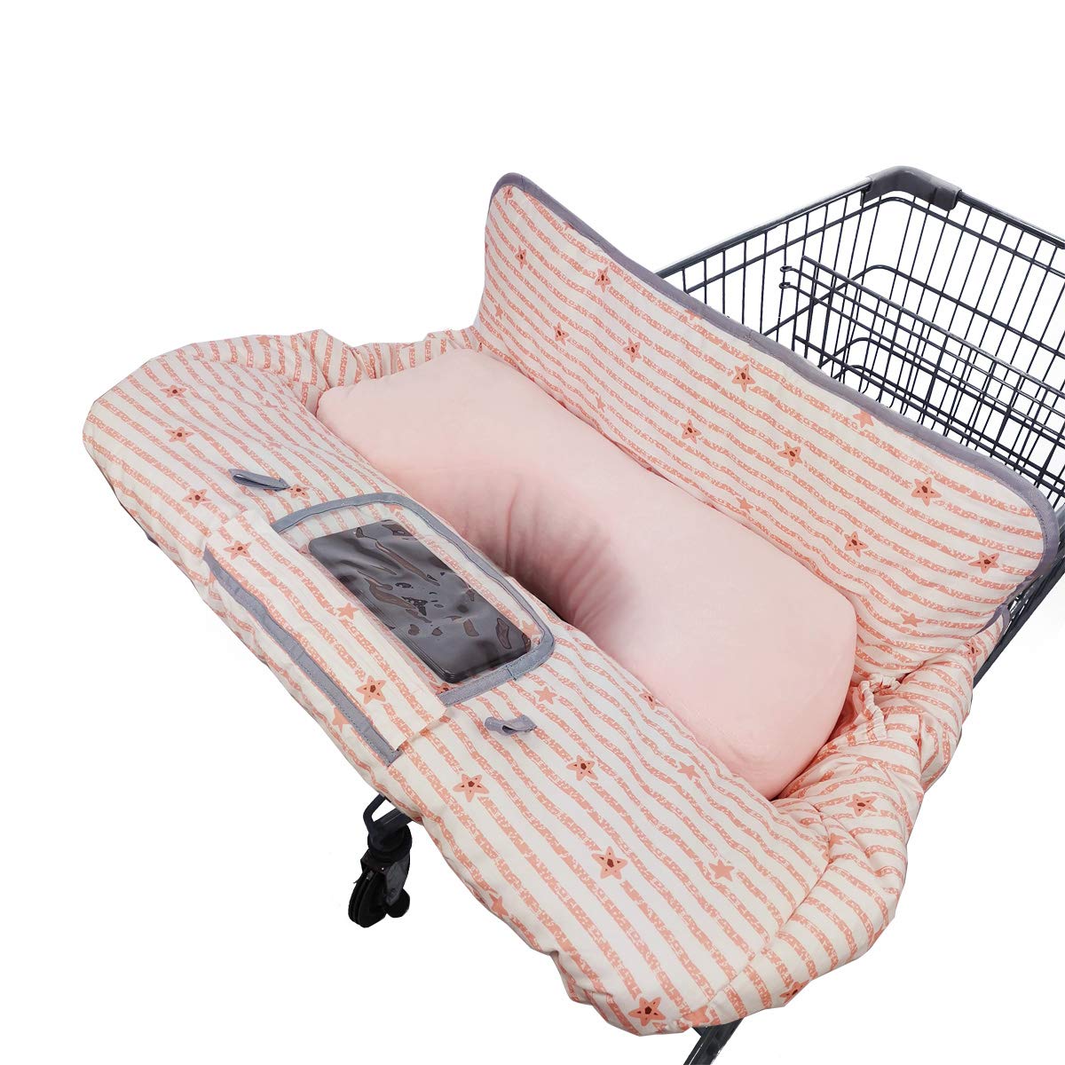 Funda para carrito de compras para bebé\/niño, funda para silla alt...