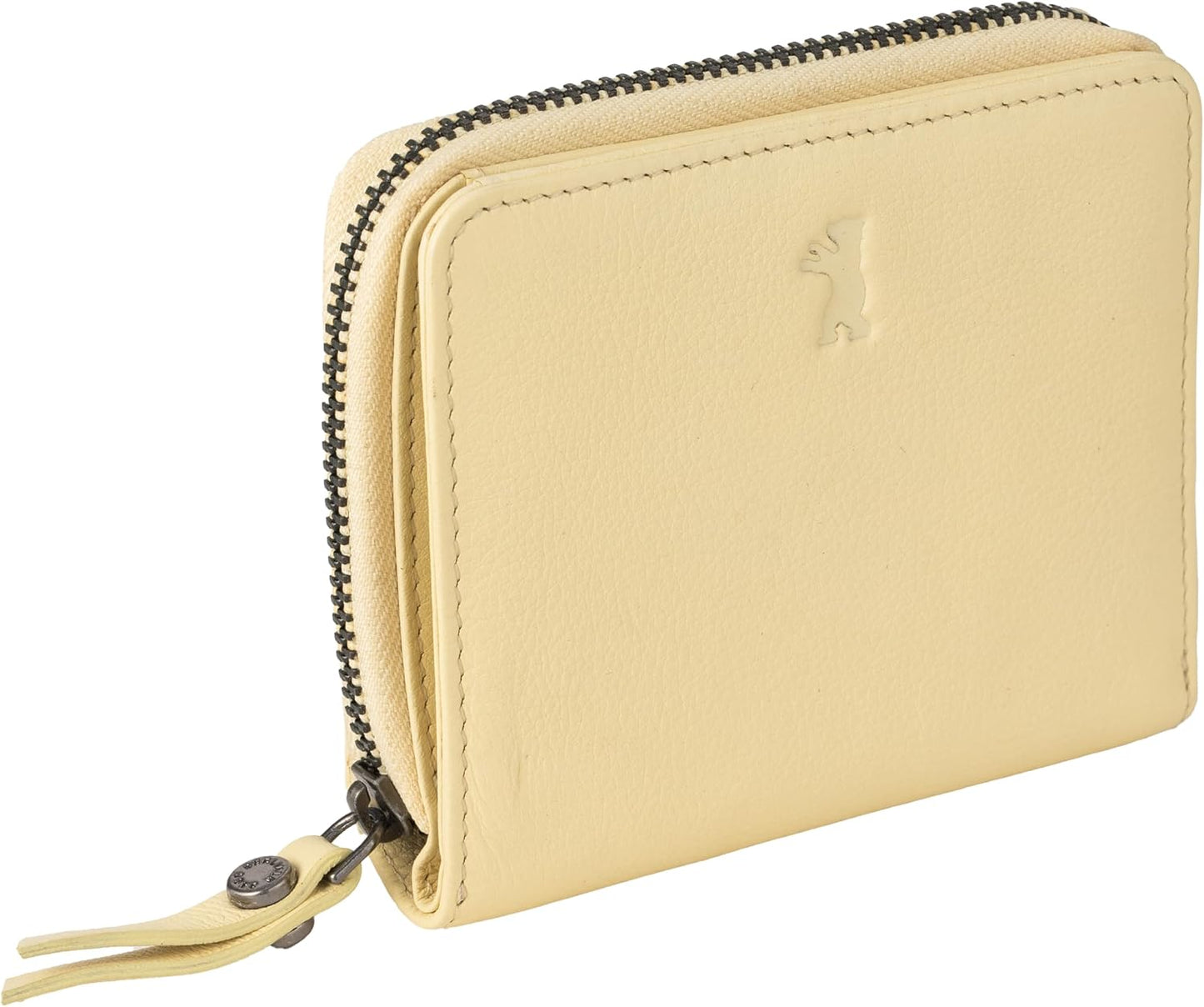 BERLINER BAGS Cartera pequeña de cuero genuino Sara, caja de regalo...