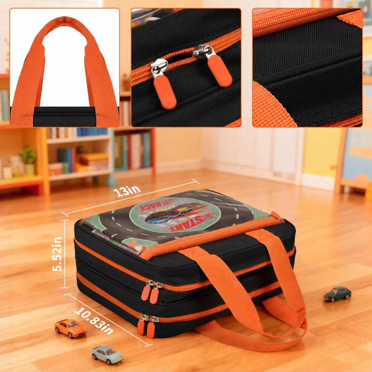 SAIKA Estuche para Coche de Juguete para Almacenamiento de Hot Whee...